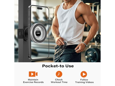 Support pour téléphone — Phone Holder for Peloton Bike Treadmill Stroller Phone Holder