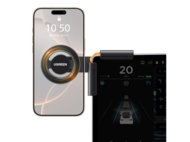Support pour téléphone — Phone Holder for Tesla Model 3 and Y Accessories Magsafe Car Mount