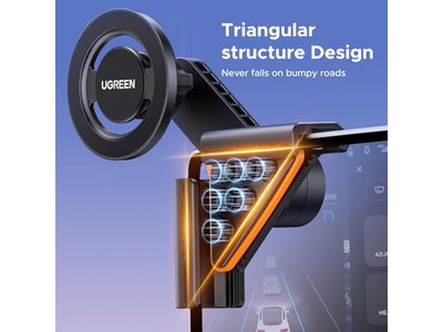 Support pour téléphone — Phone Holder for Tesla Model 3 and Y Accessories Magsafe Car Mount