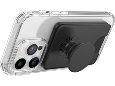 Portefeuille — Phone Wallet with Expanding Grip and MagSafe Adapter Ring - Black