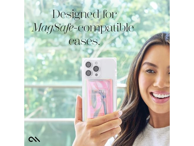 Portefeuille — Slim Magnetic Wallet-Card Holder for iPhone - Holds up to 5 Cards