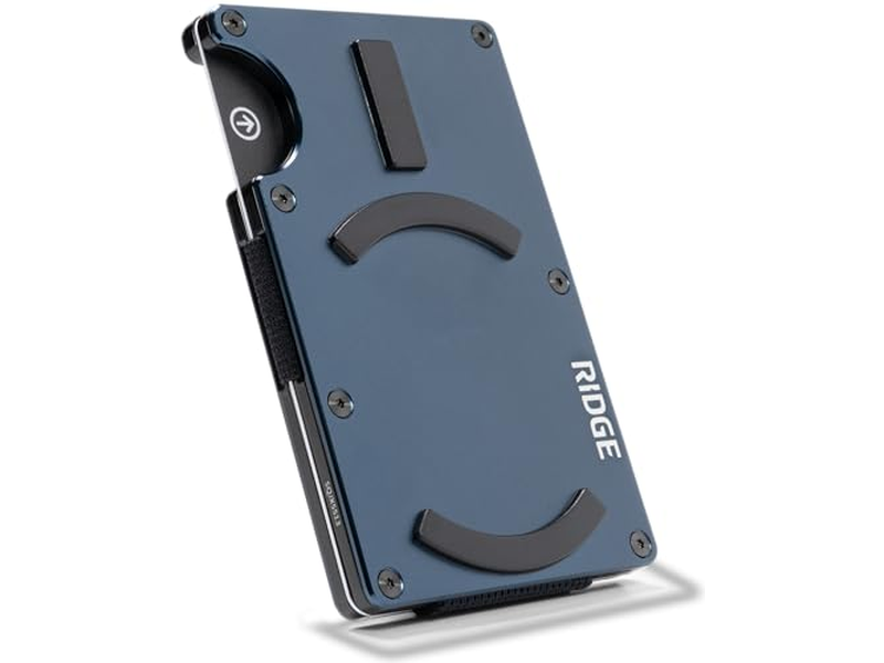 Portefeuille — Slim Minimalist Compact Wallet and Card Holder RFID Protected with C