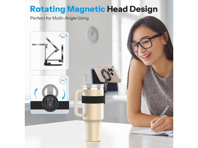 Support pour téléphone — Strong Magnets Compatible with 30oz Stanley 16-64 oz Bottle
