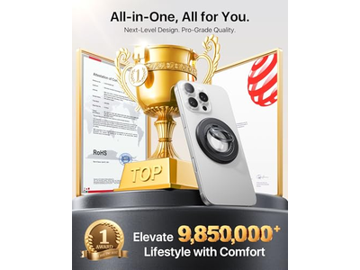 Poignée pour téléphone — Two-Sided Magnet Cell Phone Ring Holder