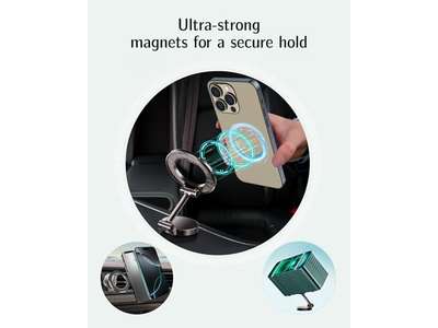 Support pour téléphone — Ultra-Strong Magnetic Phone Holder for Car