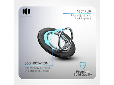 Poignée pour téléphone — Ultra-Strong Magnetic Phone Ring Holder for MagSafe