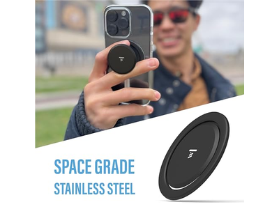 Poignée pour téléphone — Ultra Thin Grip for MagSafe- One Hand Pop Stand Expandable Steel