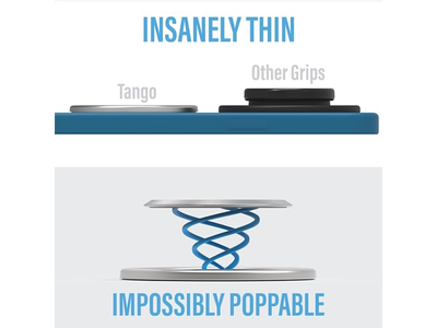 Poignée pour téléphone — Ultra Thin Grip for MagSafe- One Hand Pop Stand Removable for Chargi