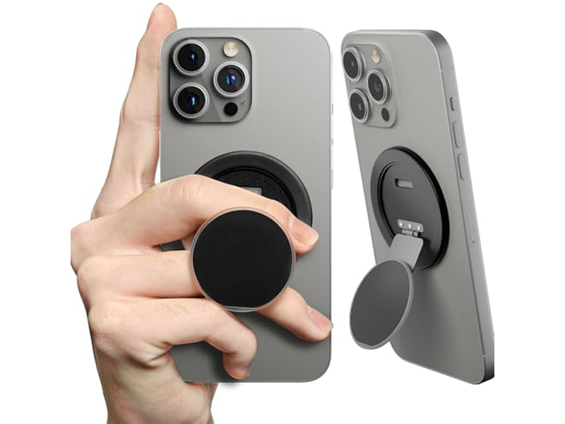 Poignée pour téléphone — Ultra-Thin MagSafe Phone Grip Multi-Angle Ring Holder Stand with 360degree